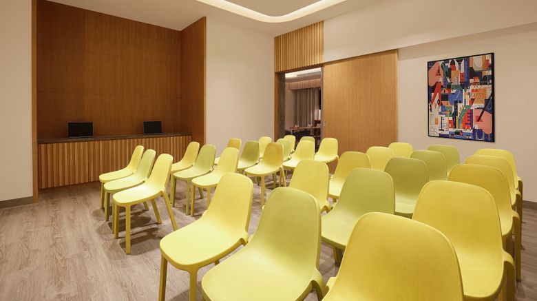 <b>Holiday Inn Express Hyderabad Hitec City Meeting</b>. Images powered by <a href="https://www.leonardoworldwide.com/" title="Leonardo Worldwide" target="_blank">Leonardo</a>.
