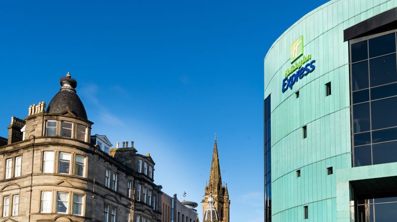 <b>Holiday Inn Express Dundee Exterior</b>. Images powered by <a href="https://www.leonardoworldwide.com/" title="Leonardo Worldwide" target="_blank">Leonardo</a>.
