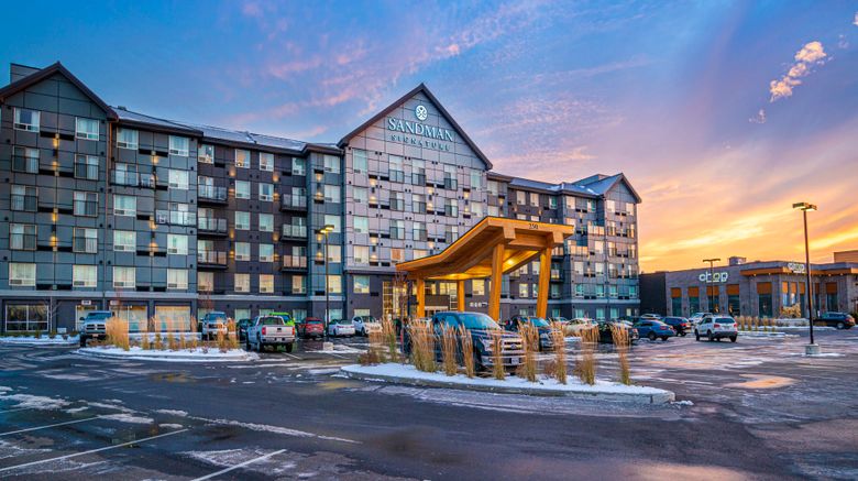 Sandman Signature Ottawa Airport Hotel Exterior. Images powered by <a href="https://www.leonardoworldwide.com" target="_blank" rel="noopener">Leonardo</a>.