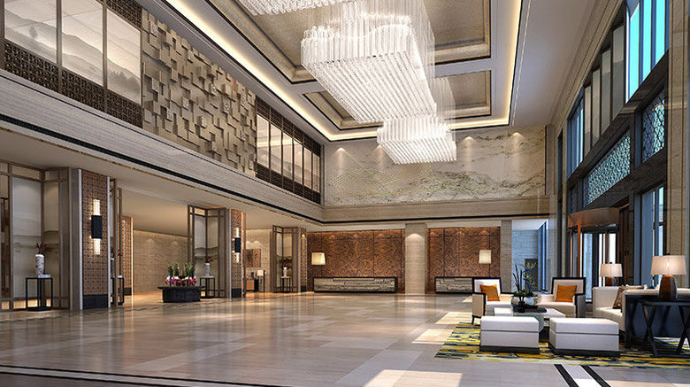 <b>New Century Hotel Taizhou Lobby</b>. Images powered by <a href="https://www.leonardoworldwide.com/" title="Leonardo Worldwide" target="_blank">Leonardo</a>.