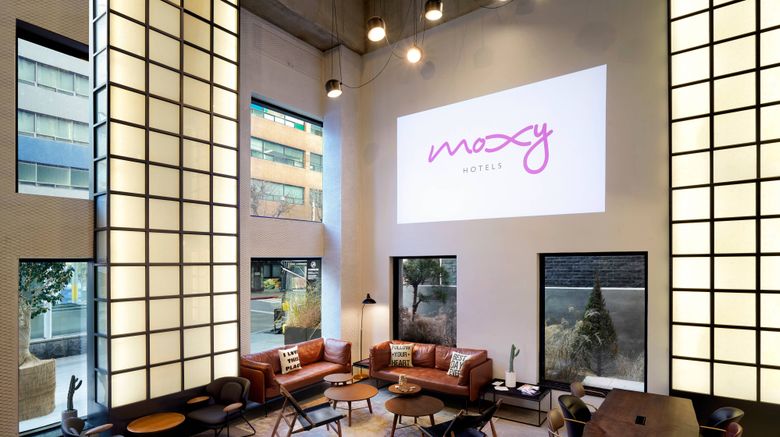<b>Moxy Seoul Insadong Lobby</b>. Images powered by <a href="https://leonardo.com/" title="Leonardo Worldwide" target="_blank">Leonardo</a>.