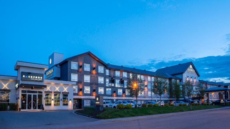 <b>Sandman Signature Hotel & Suites Exterior</b>. Images powered by <a href="https://www.leonardoworldwide.com/" title="Leonardo Worldwide" target="_blank">Leonardo</a>.