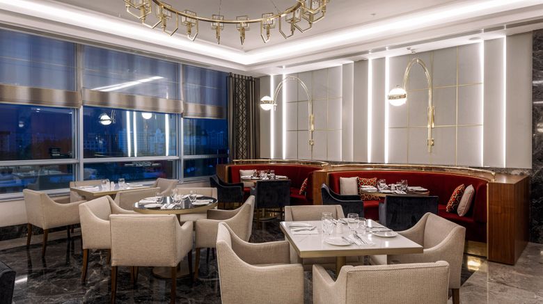 <b>Sheraton Bishkek Restaurant</b>. Images powered by <a href="https://www.leonardoworldwide.com/" title="Leonardo Worldwide" target="_blank">Leonardo</a>.