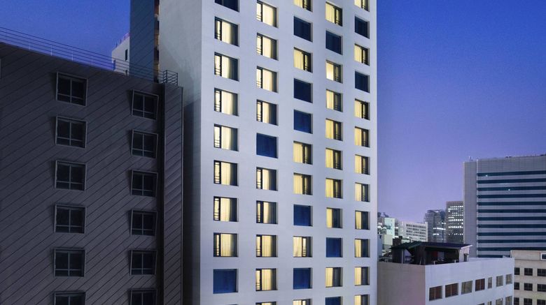 <b>Moxy Seoul Insadong Exterior</b>. Images powered by <a href="https://leonardo.com/" title="Leonardo Worldwide" target="_blank">Leonardo</a>.
