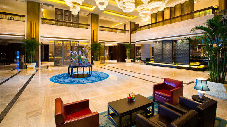 <b>New Century Grand Hotel Hangzhou Lobby</b>. Images powered by <a href="https://www.leonardoworldwide.com/" title="Leonardo Worldwide" target="_blank">Leonardo</a>.