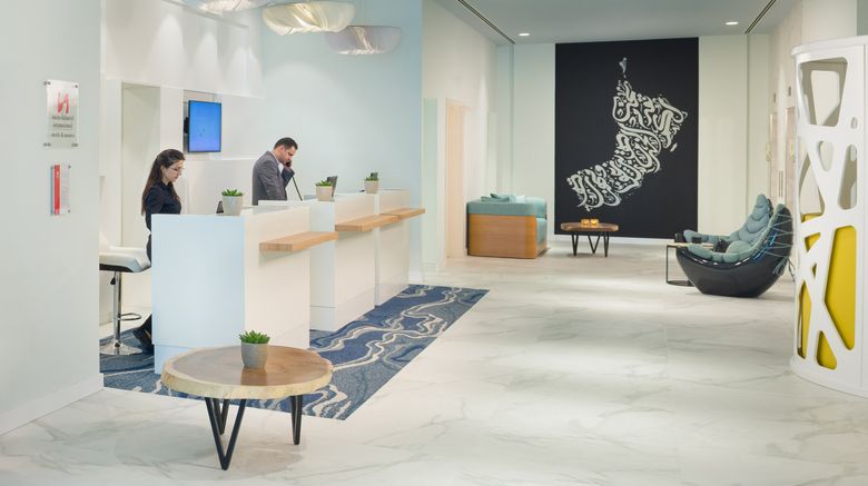<b>Swiss-Belinn Muscat Lobby</b>. Images powered by <a href="https://www.leonardoworldwide.com/" title="Leonardo Worldwide" target="_blank">Leonardo</a>.