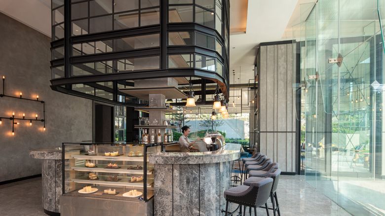 <b>Holiday Inn & Suites Siracha Laemchabang Restaurant</b>. Images powered by <a href="https://www.leonardoworldwide.com/" title="Leonardo Worldwide" target="_blank">Leonardo</a>.