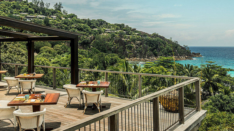 <b>Four Seasons Resort Seychelles Restaurant</b>. Images powered by <a href="https://www.leonardoworldwide.com/" title="Leonardo Worldwide" target="_blank">Leonardo</a>.