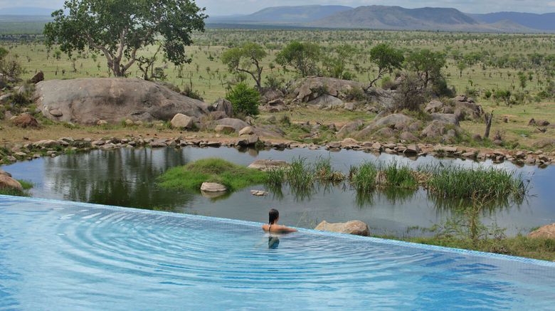 <b>Four Seasons Safari Lodge Serengeti Pool</b>. Images powered by <a href="https://www.leonardoworldwide.com/" title="Leonardo Worldwide" target="_blank">Leonardo</a>.