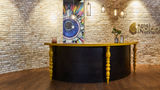 <b>Hotel Indigo Berlin-East Side Gallery Lobby</b>. Images powered by <a href="https://www.leonardoworldwide.com/" title="Leonardo Worldwide" target="_blank">Leonardo</a>.