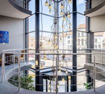 Ghent River Hotel Lobby