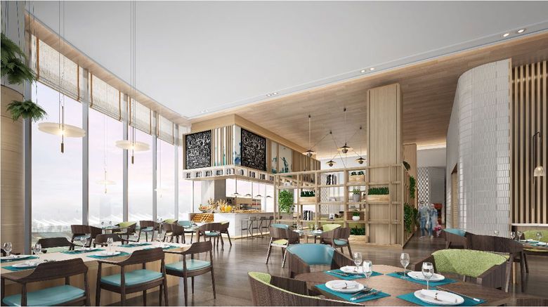 <b>EVEN Hotels Nanjing Yangtze River Restaurant</b>. Images powered by <a href="https://www.leonardoworldwide.com/" title="Leonardo Worldwide" target="_blank">Leonardo</a>.
