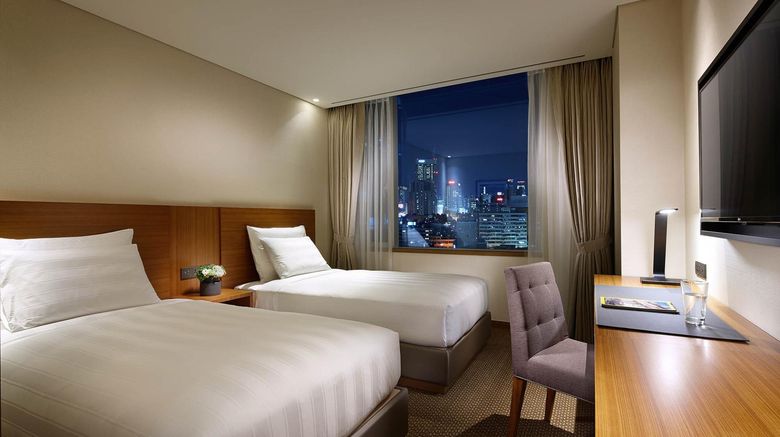 <b>Lotte City Hotel Myeongdong Room</b>. Images powered by <a href="https://leonardo.com/" title="Leonardo Worldwide" target="_blank">Leonardo</a>.