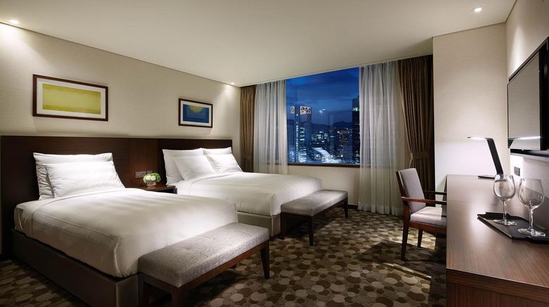 <b>Lotte City Hotel Myeongdong Room</b>. Images powered by <a href="https://leonardo.com/" title="Leonardo Worldwide" target="_blank">Leonardo</a>.