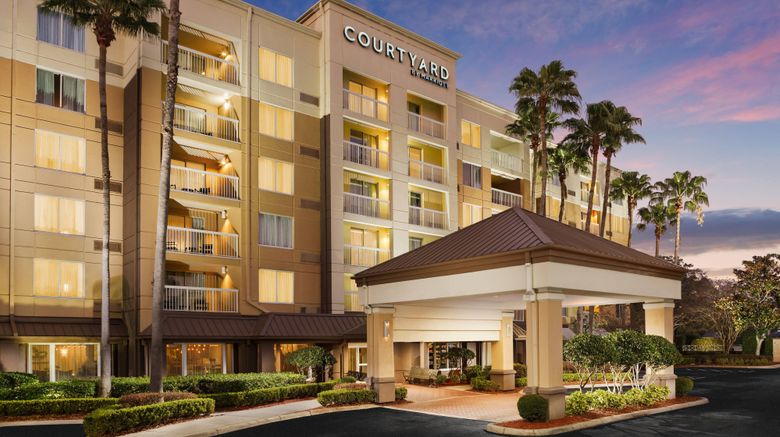 <b>Courtyard by Marriott Orlando Downtown Exterior</b>. Images powered by <a href="https://leonardo.com/" title="Leonardo Worldwide" target="_blank">Leonardo</a>.