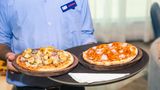<b>Holiday Inn Express Pune Pimpri Restaurant</b>. Images powered by <a href="https://www.leonardoworldwide.com/" title="Leonardo Worldwide" target="_blank">Leonardo</a>.