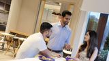 <b>Holiday Inn Express Pune Pimpri Restaurant</b>. Images powered by <a href="https://www.leonardoworldwide.com/" title="Leonardo Worldwide" target="_blank">Leonardo</a>.