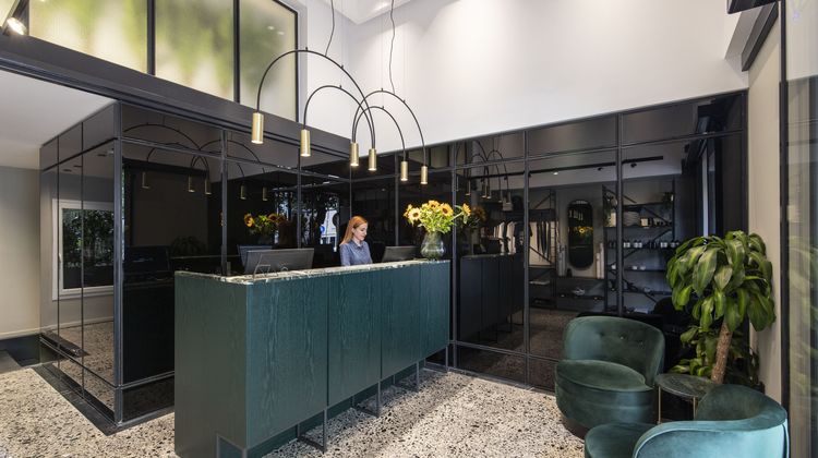 The Modernist Thessaloniki Lobby