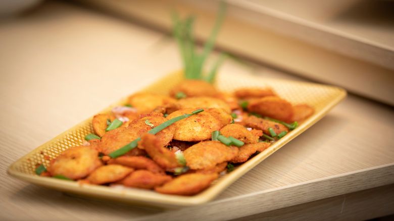 <b>Holiday Inn Express Nashik Indira Nagar Restaurant</b>. Images powered by <a href="https://www.leonardoworldwide.com/" title="Leonardo Worldwide" target="_blank">Leonardo</a>.