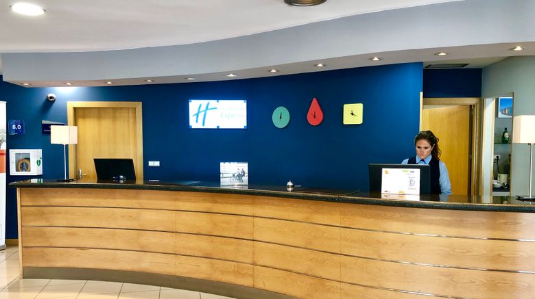 <b>Holiday Inn Express San Sebastian Reyes Lobby</b>. Images powered by <a href="https://www.leonardoworldwide.com/" title="Leonardo Worldwide" target="_blank">Leonardo</a>.