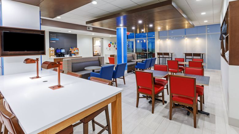 <b>Holiday Inn Express & Suites Purcell Restaurant</b>. Images powered by <a href="https://www.leonardoworldwide.com/" title="Leonardo Worldwide" target="_blank">Leonardo</a>.