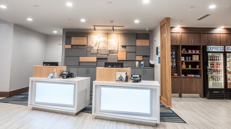 <b>Holiday Inn Express & Suites Westchase Lobby</b>. Images powered by <a href="https://www.leonardoworldwide.com/" title="Leonardo Worldwide" target="_blank">Leonardo</a>.