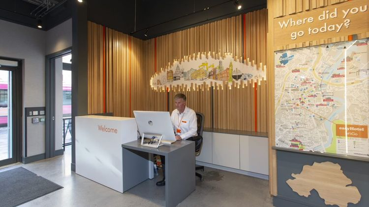 easyHotel Belfast Lobby