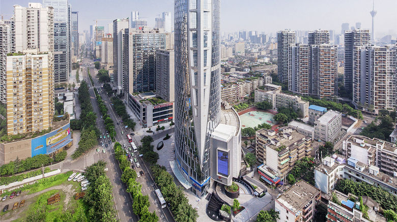 Minyoun Chengdu Dongda Hotel Exterior. Images powered by <a href="https://www.leonardoworldwide.com" target="_blank" rel="noopener">Leonardo</a>.