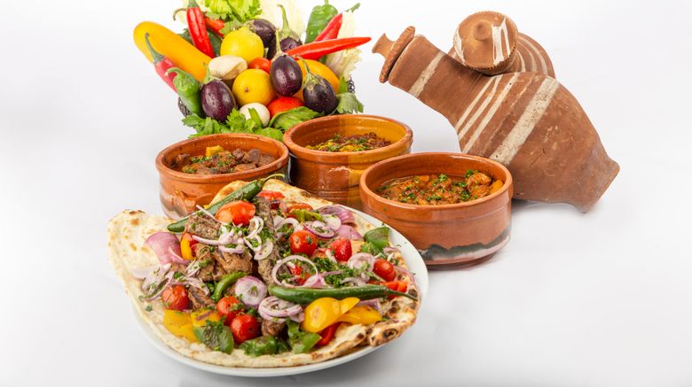 <b>Holiday Inn Yanbu Restaurant</b>. Images powered by <a href="https://www.leonardoworldwide.com/" title="Leonardo Worldwide" target="_blank">Leonardo</a>.