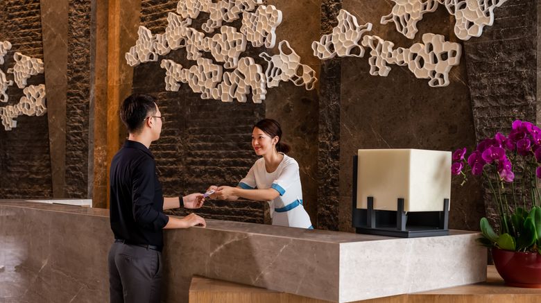 <b>Holiday Inn Resort Sanya Bay Lobby</b>. Images powered by <a href="https://www.leonardoworldwide.com/" title="Leonardo Worldwide" target="_blank">Leonardo</a>.