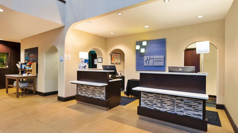 <b>Holiday Inn Express & Stes Southport Lobby</b>. Images powered by <a href="https://www.leonardoworldwide.com/" title="Leonardo Worldwide" target="_blank">Leonardo</a>.