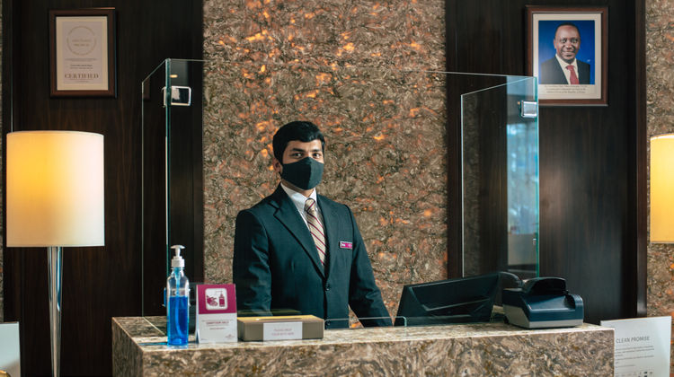 Crowne Plaza Nairobi Airport Lobby