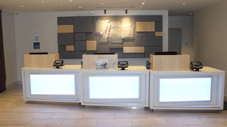 <b>Holiday Inn Express - University Area Lobby</b>. Images powered by <a href="https://www.leonardoworldwide.com/" title="Leonardo Worldwide" target="_blank">Leonardo</a>.