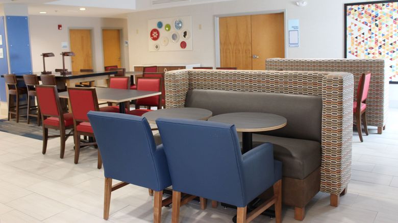 <b>Holiday Inn Express Forest City Restaurant</b>. Images powered by <a href="https://www.leonardoworldwide.com/" title="Leonardo Worldwide" target="_blank">Leonardo</a>.
