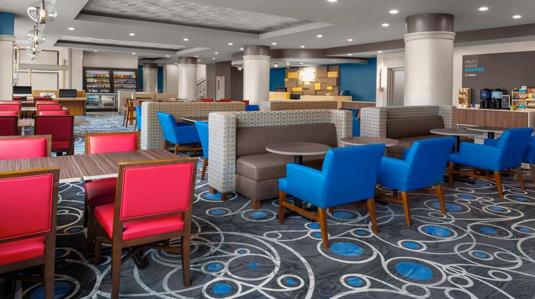 <b>Holiday Inn Express Kansas City Downtown Restaurant</b>. Images powered by <a href="https://www.leonardoworldwide.com/" title="Leonardo Worldwide" target="_blank">Leonardo</a>.