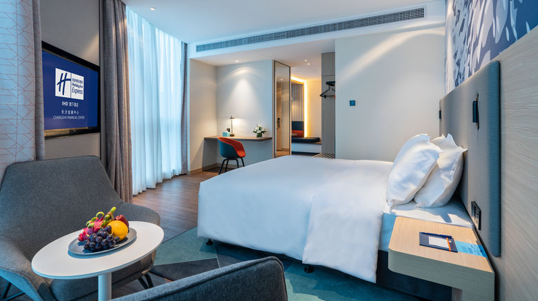 <b>Holiday Inn Express Financial Center Room</b>. Images powered by <a href="https://www.leonardoworldwide.com/" title="Leonardo Worldwide" target="_blank">Leonardo</a>.