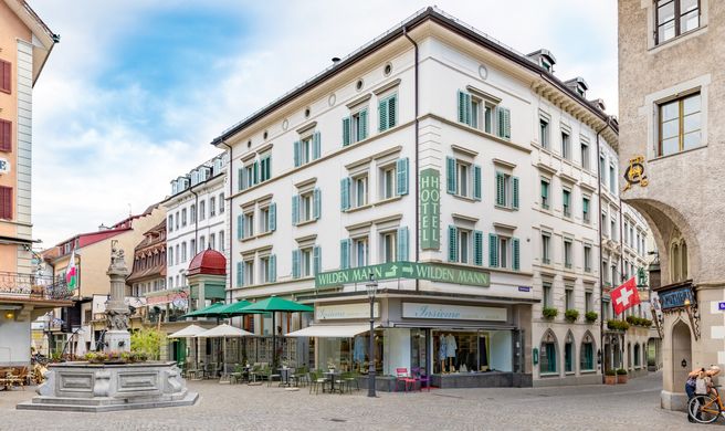 Romantik Hotel Wilden Mann Exterior