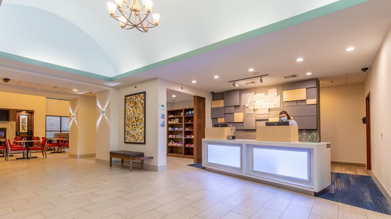 <b>Holiday Inn Express Johnson City Lobby</b>. Images powered by <a href="https://www.leonardoworldwide.com/" title="Leonardo Worldwide" target="_blank">Leonardo</a>.
