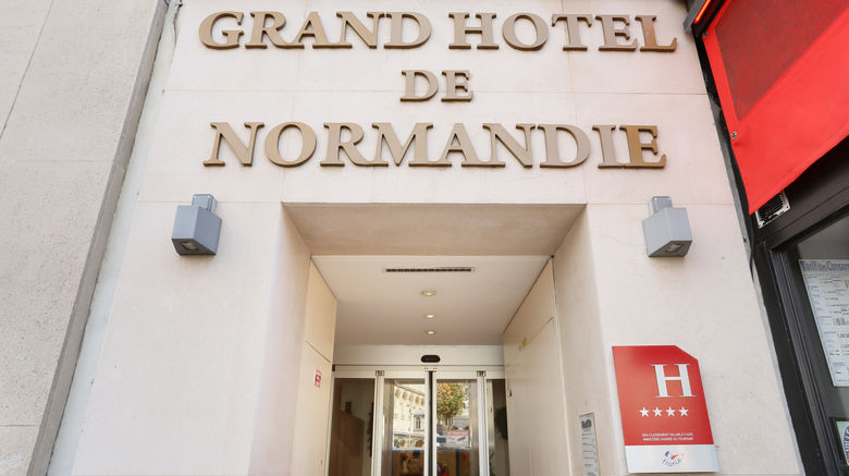 <b>Le Grand Hotel de Normandie Exterior</b>. Images powered by <a href="https://www.leonardoworldwide.com/" title="Leonardo Worldwide" target="_blank">Leonardo</a>.