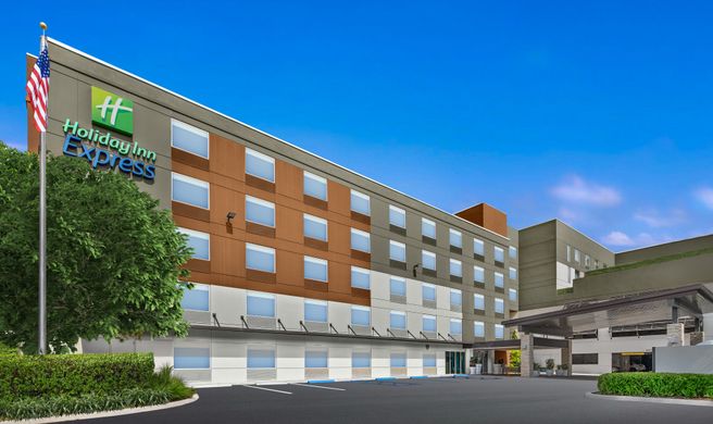 Holiday Inn Express Convention Center Exterior