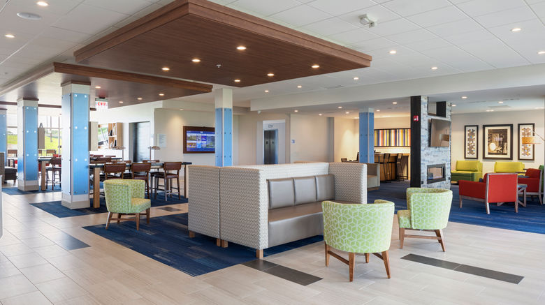 <b>Holiday Inn Express & Suites Bourbonnais Lobby</b>. Images powered by <a href="https://www.leonardoworldwide.com/" title="Leonardo Worldwide" target="_blank">Leonardo</a>.