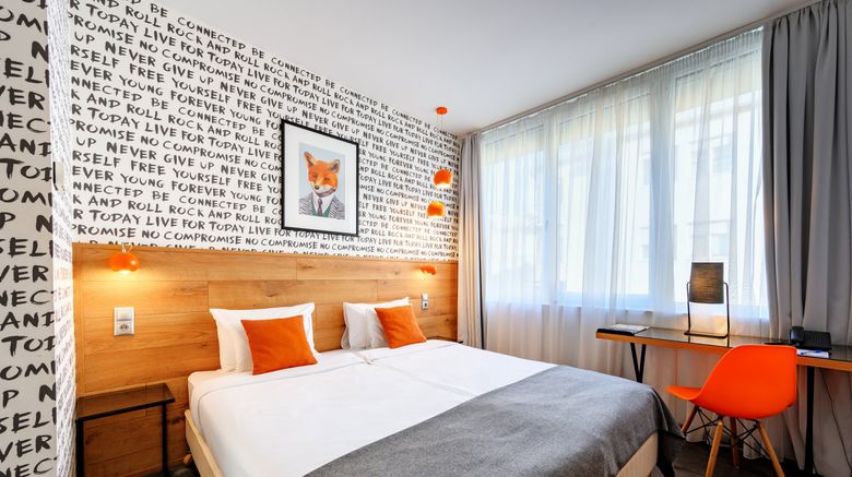 <b>ROOMbach Hotel Budapest Center Room</b>. Images powered by <a href="https://www.leonardoworldwide.com/" title="Leonardo Worldwide" target="_blank">Leonardo</a>.