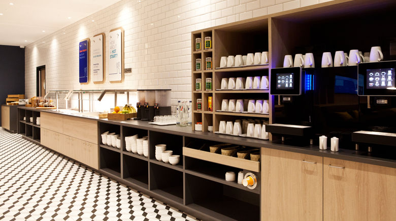 <b>Holiday Inn Express Munich-Olching Restaurant</b>. Images powered by <a href="https://www.leonardoworldwide.com/" title="Leonardo Worldwide" target="_blank">Leonardo</a>.