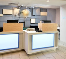 Holiday Inn Express RDU Lobby