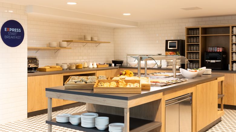 <b>Holiday Inn Express North Riverside Restaurant</b>. Images powered by <a href="https://www.leonardoworldwide.com/" title="Leonardo Worldwide" target="_blank">Leonardo</a>.
