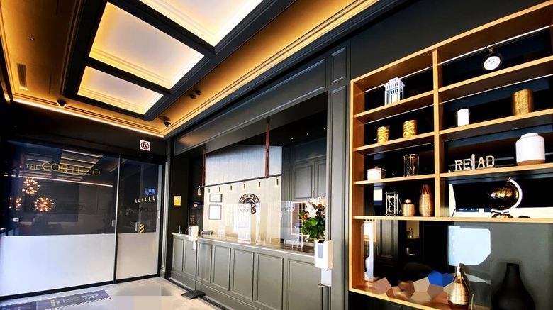 <b>Hotel Cortezo Lobby</b>. Images powered by <a href="https://www.leonardoworldwide.com/" title="Leonardo Worldwide" target="_blank">Leonardo</a>.