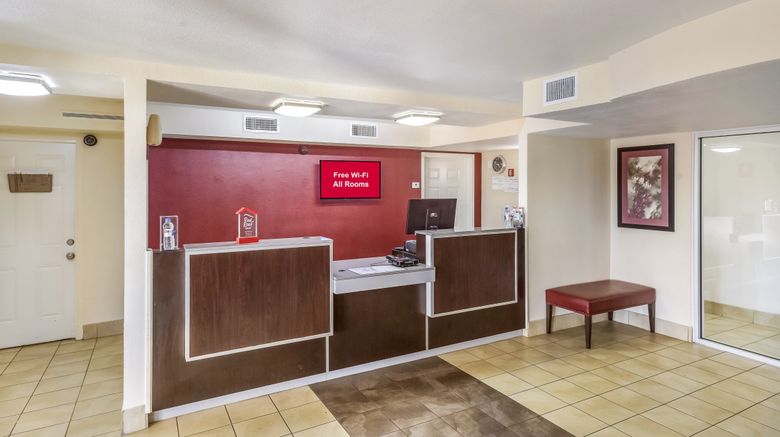 <b>Red Roof Inn Plano Lobby</b>. Images powered by <a href="https://www.leonardoworldwide.com/" title="Leonardo Worldwide" target="_blank">Leonardo</a>.