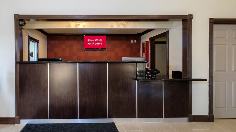 <b>Red Roof PLUS+ Hammond Lobby</b>. Images powered by <a href="https://www.leonardoworldwide.com/" title="Leonardo Worldwide" target="_blank">Leonardo</a>.