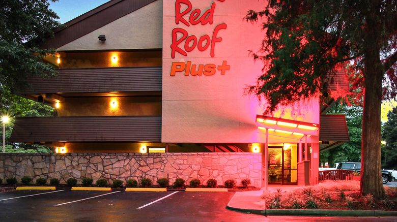 <b>Red Roof PLUS+ Atlanta - Buckhead Exterior</b>. Images powered by <a href="https://www.leonardoworldwide.com/" title="Leonardo Worldwide" target="_blank">Leonardo</a>.