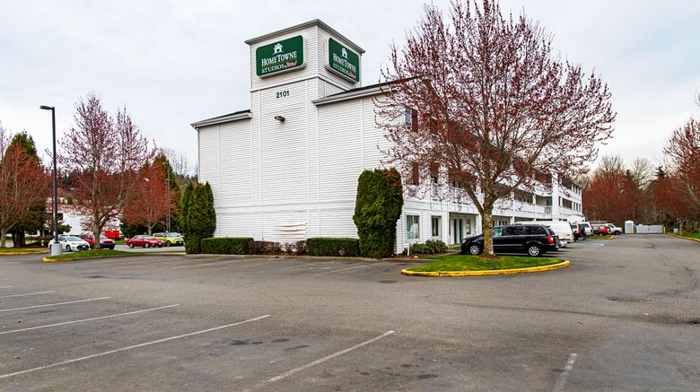 <b>HomeTowne Studios Tacoma - Puyallup Exterior</b>. Images powered by <a href="https://www.leonardoworldwide.com/" title="Leonardo Worldwide" target="_blank">Leonardo</a>.